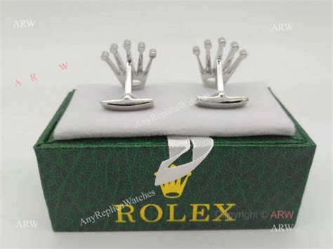 rolex cufflinks replica|rolex cufflinks for women.